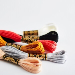DMC Mouliné Spécial embroidery thread & cross-stitch Skeins 8m 6 strand all 500 colours stocked UK stranded floss image 4