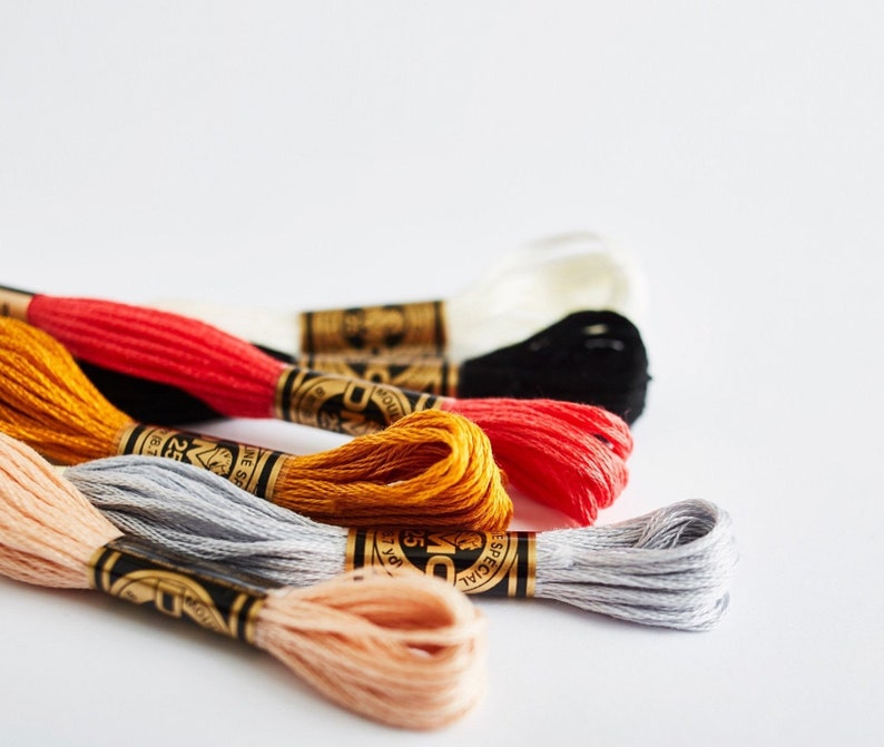 DMC Mouliné Spécial embroidery thread & cross-stitch Skeins 8m 6 strand all 500 colours stocked UK stranded floss image 4