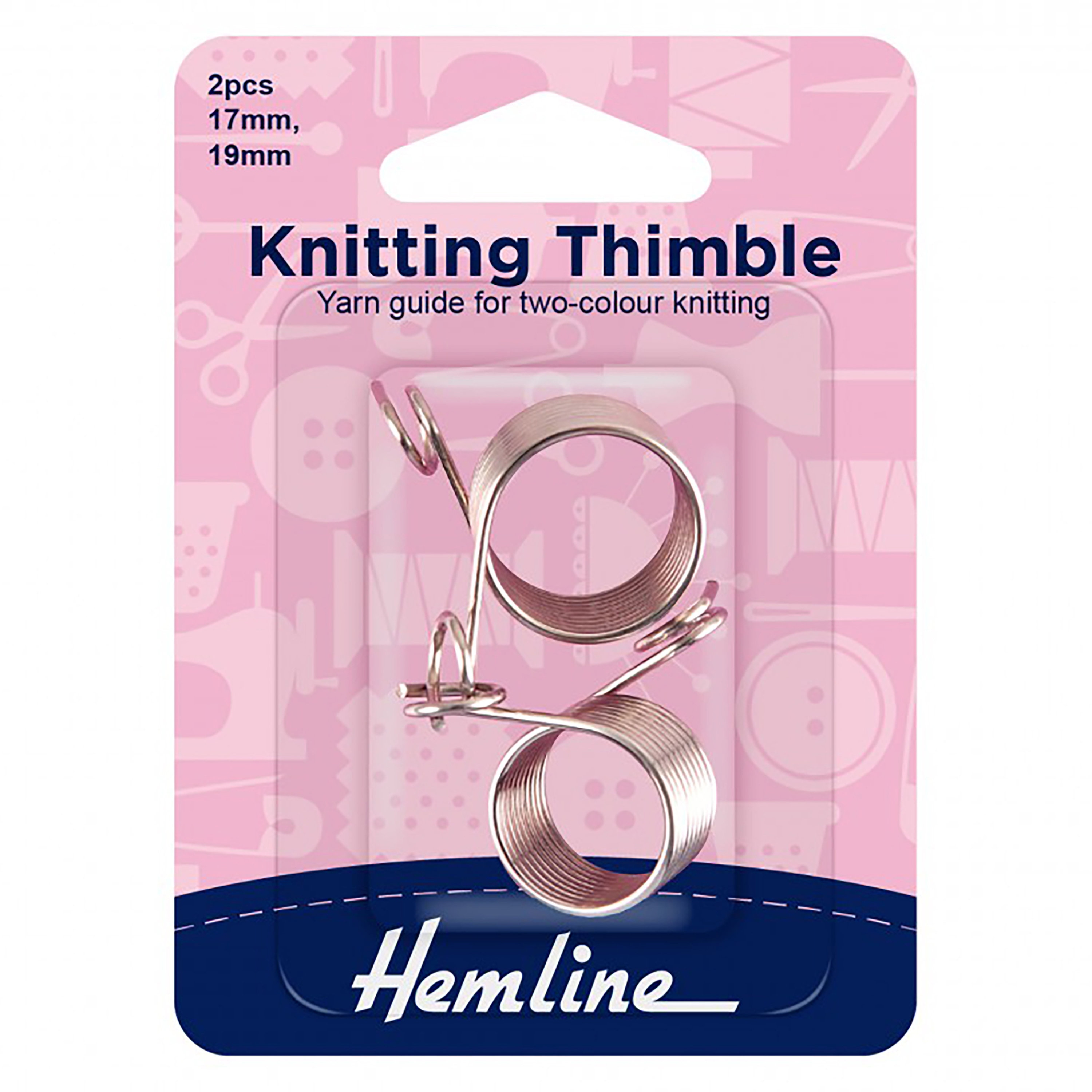 Knitting thimble