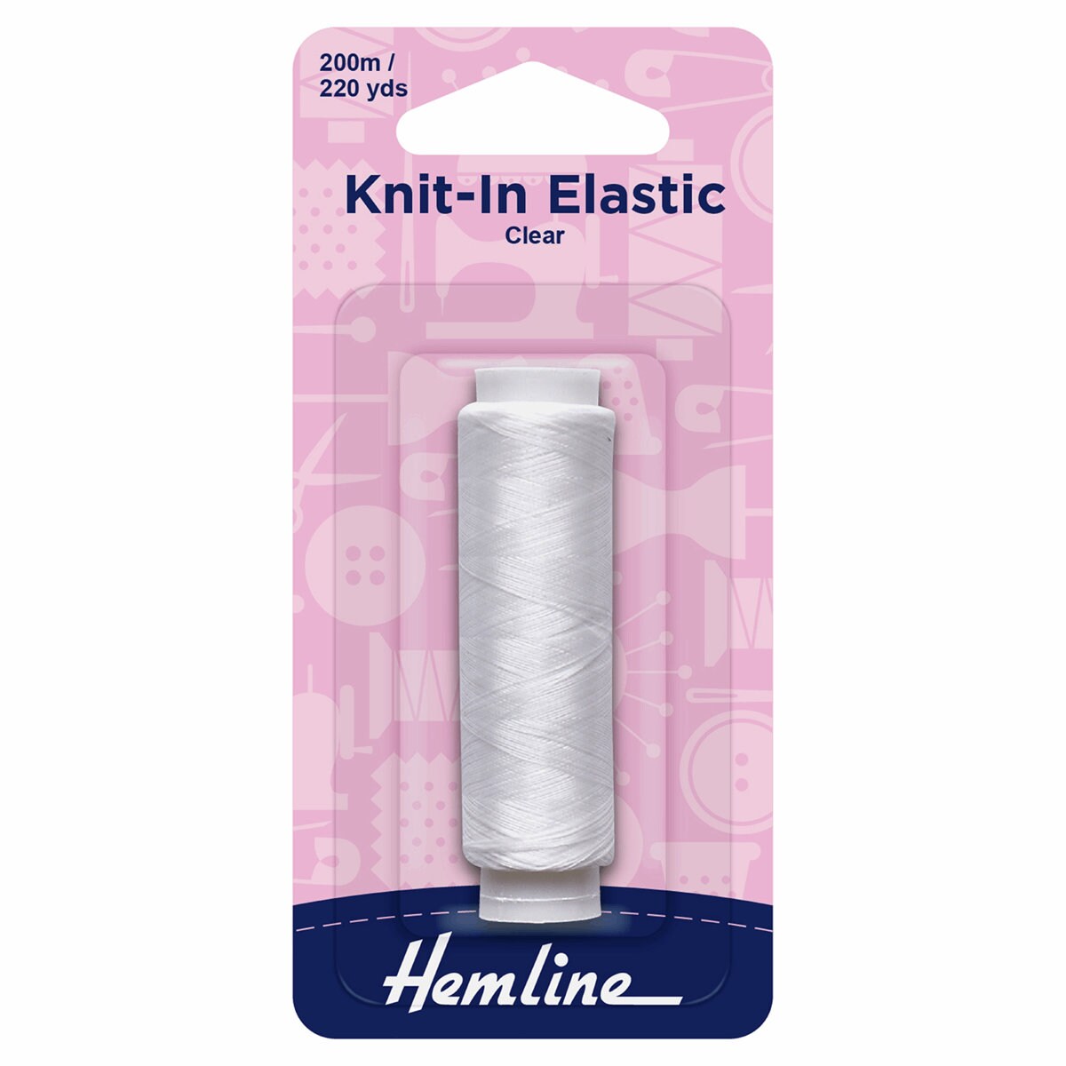 Hemline Knit-In Elastic - 200m Hemline Knit-In Elastic - 200m