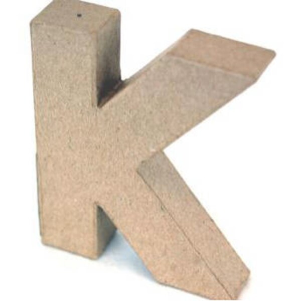 Large Paper Mache Letters Etsy