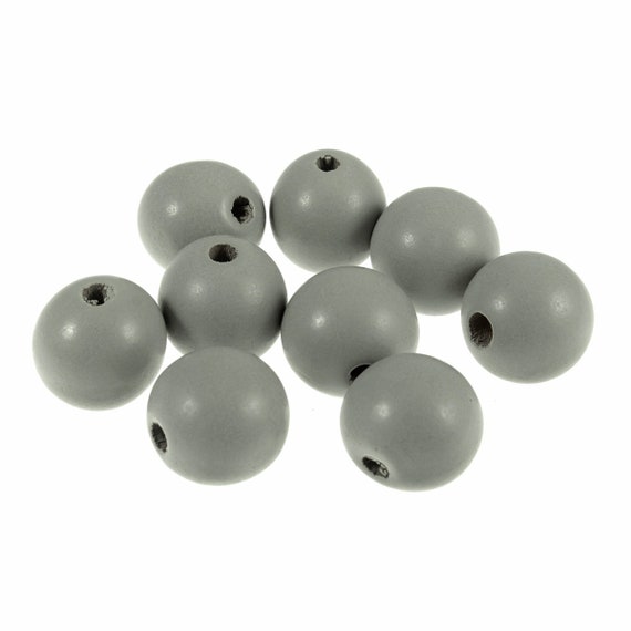 Trimits 25mm Wooden Craft Beads for Macramé - Pink Trimits 25mm Wooden Craft Beads for Macramé - Pink
