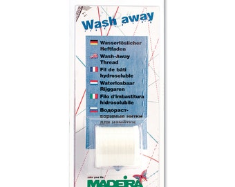 Filo per imbastitura Madeira Wash-Away, bobina da 200 m