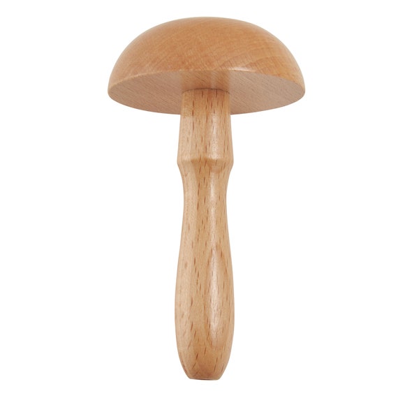 Wooden Darning Mushroom Smooth Wooden Mushroom Darner Speedweve