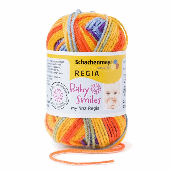 Regia My First Regia 4-PLY Schachenmayr Fil de chaussette 25g laine pour chaussettes bébé