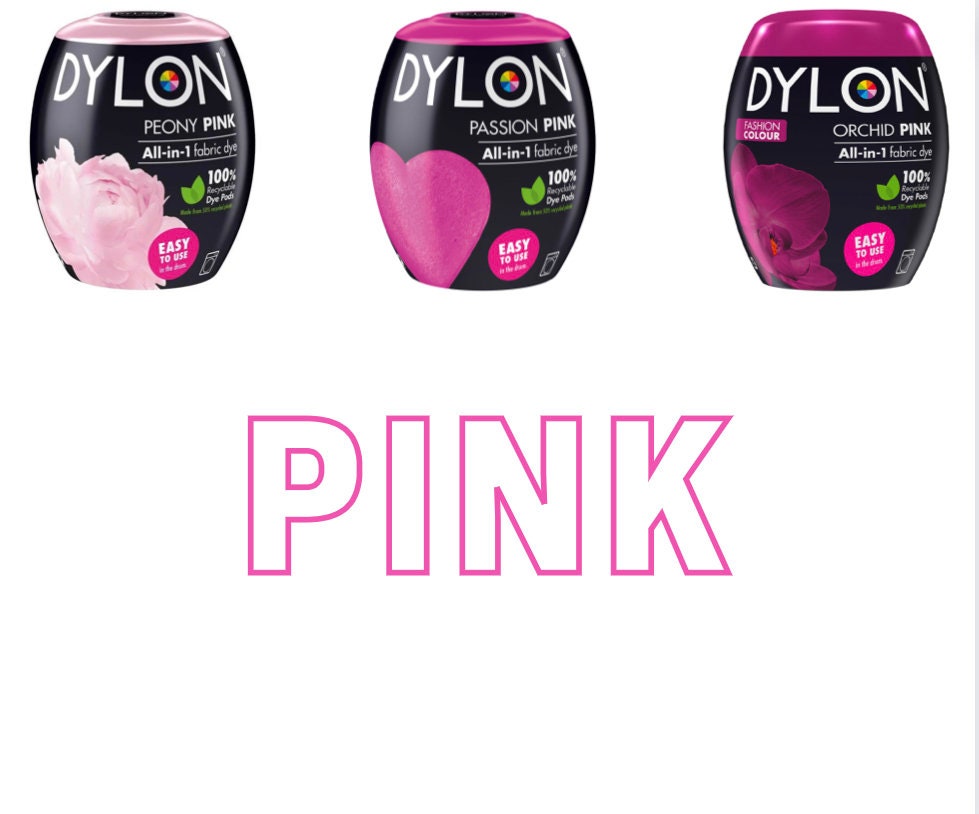 Dylon Machine Fabric Dye Pod Peony Pink