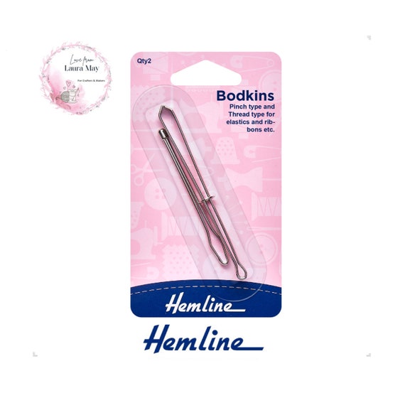 Hemline Pinch & Thread Bodkins Set - 2 Pieces Hemline Pinch & Thread Bodkins Set - 2 Pieces
