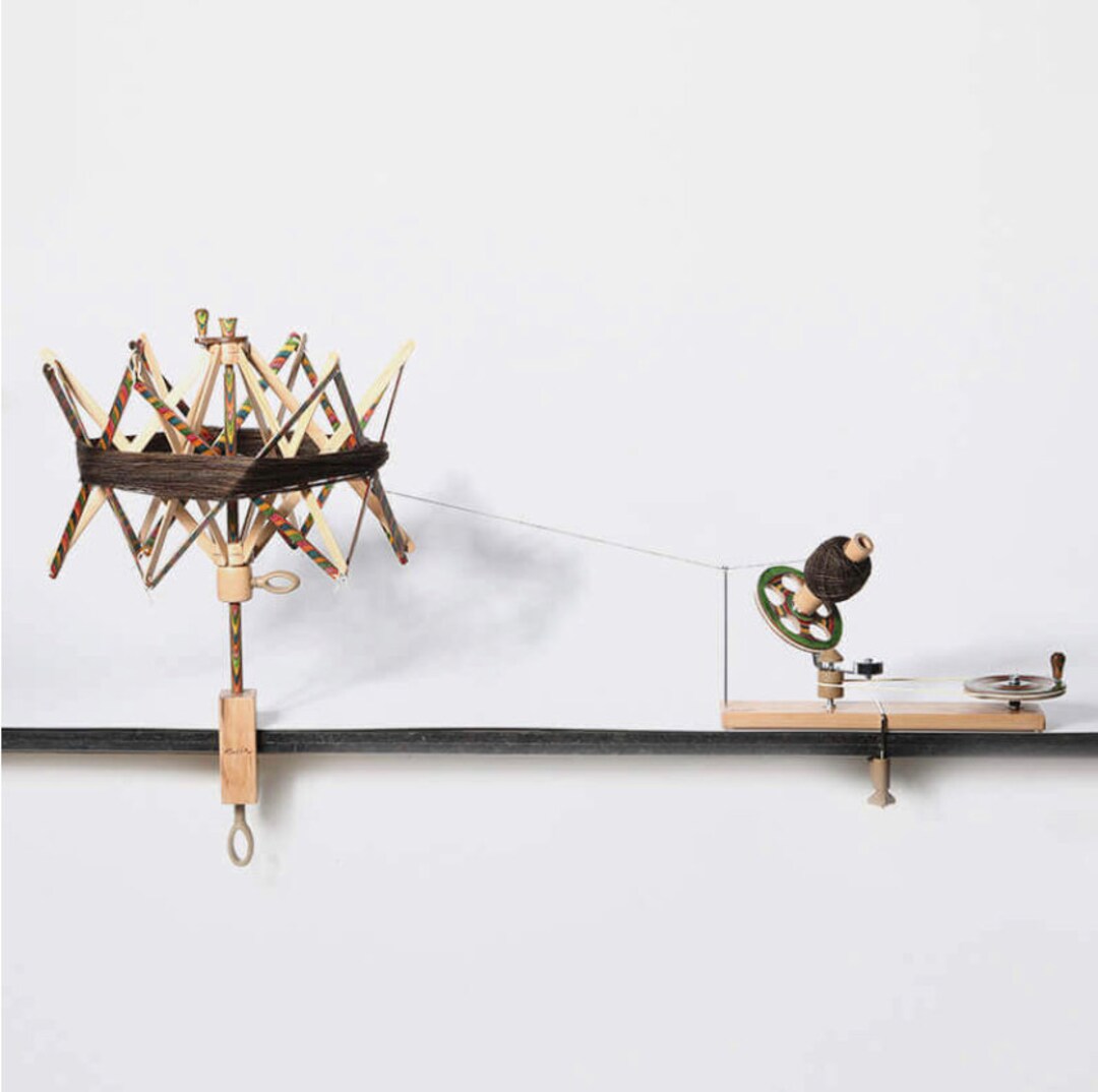 Knitpro Yarn Ball Winder Yarn Swift Beech Mega Knitting Skein Natural