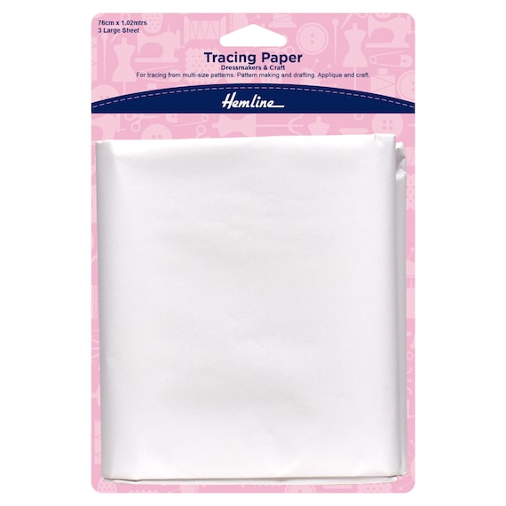 Hemline Dressmaking Tracing Paper - 3 sheets Hemline Dressmaking Tracing Paper - 3 sheets