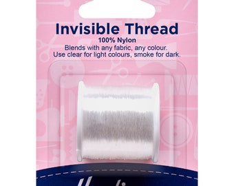 Invisible Thread for Sewing, 150 yard on Spool, Dritz Invisible thread
