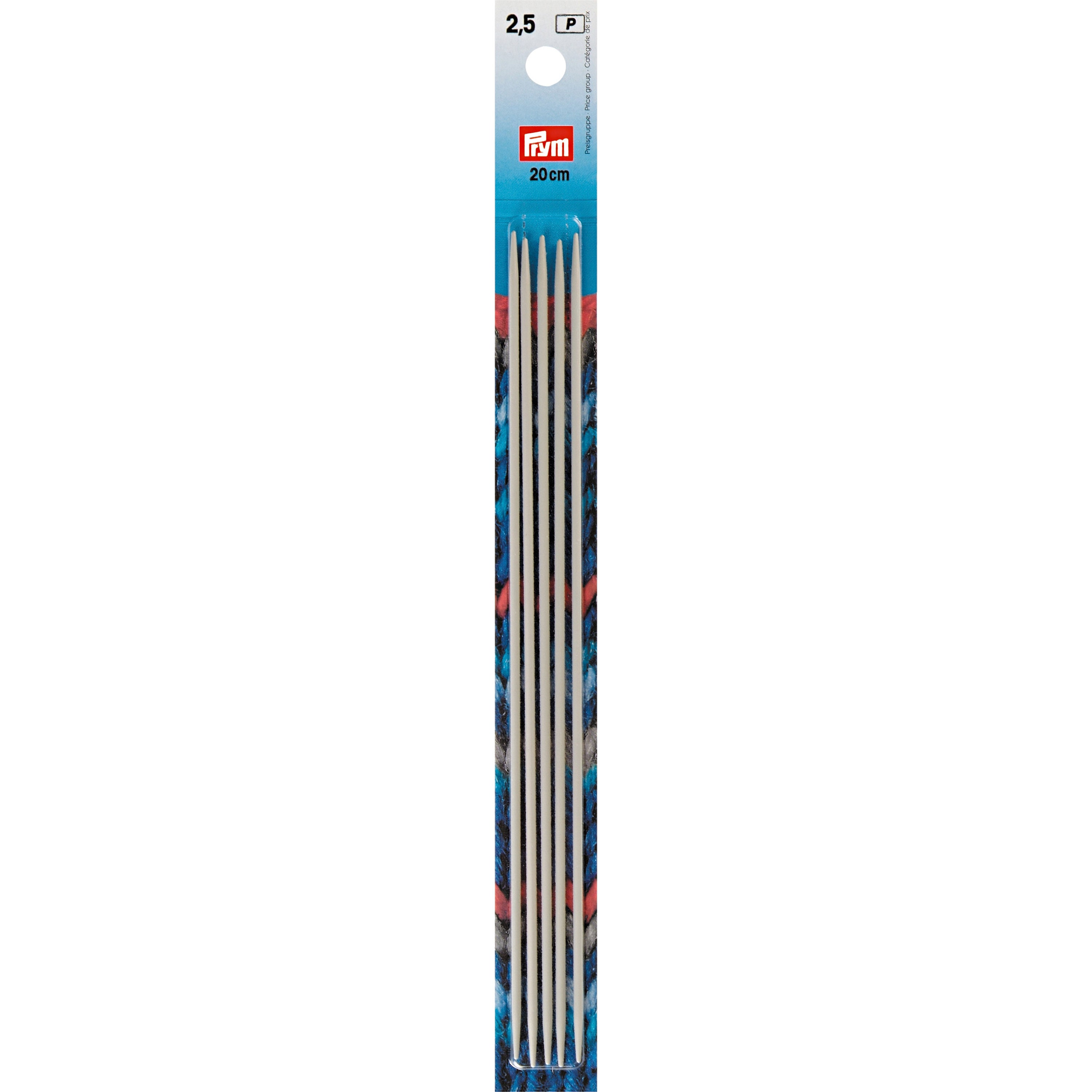 Prym Knitting needle aluminium 40cm - 5pcs