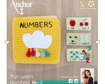Anchor Crochet book kit designed in collaboration with Airali Gray Crafty