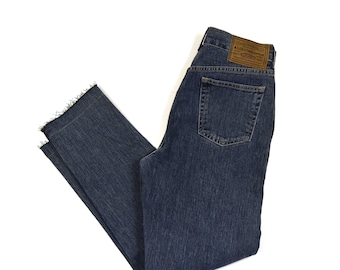 Vintage High Waist Jeans | Lizwear | Gray Blue, Mid weight Denim | 30" Waist  29.5" Inseam | Tapered Legs | Authentic Liz Claiborne