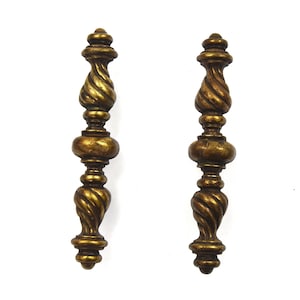 2 Vintage 6" Door Pulls N7119 | Keeler Brass | Chunky Drawer, Door Hardware | horizontal or vertical mount
