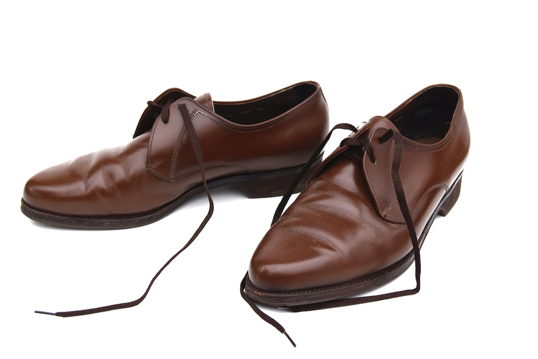 靴 Salamander Brown Oxfords Dress Shoes Marke Salamander Vintage Made in West Germany Leather