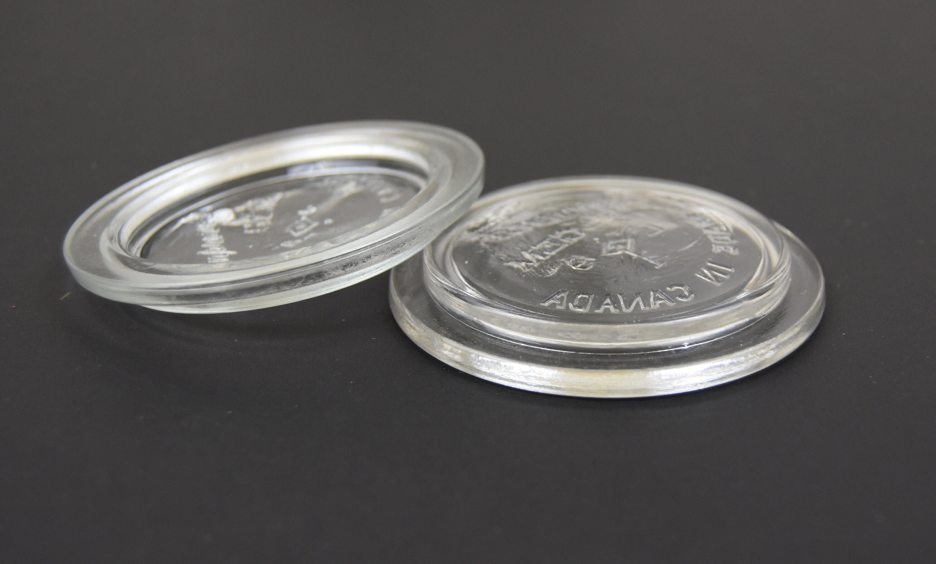 4 or 6 Vintage Improved Gem Glass Canning Jar Lids Inserts for Etsy