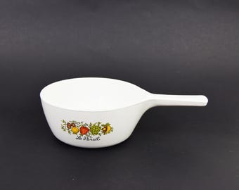 Panela para molhos Corning Ware Spice O' Life P-82-B | Le Persil | Caçarola pequena | 1 1/2 pint | Fabricado no Canadá