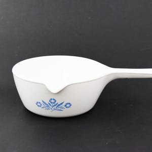 Rondel Cornflower Corning Ware z dzióbkiem | P-89-B | 2 3/4 szklanki - 650 ml | wyprodukowano w Kanadzie