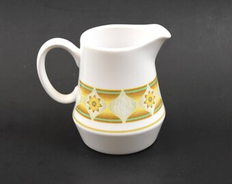Sunglow Milchkännchen | Noritake Porzellan | Sonnenblume Geometrisch | hergestellt in Japan
