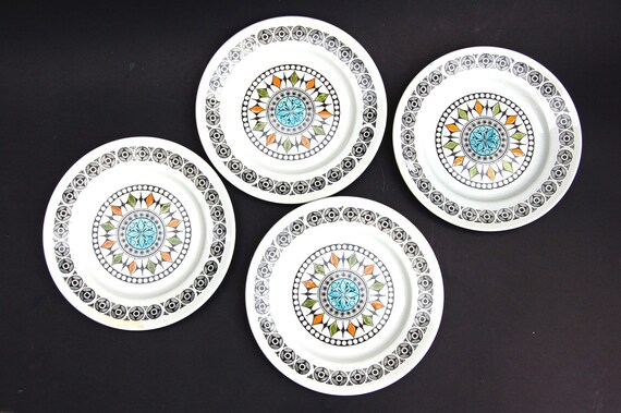 Retro Roulette Creamer Sugar Bowl Design By Kathie Winkle For