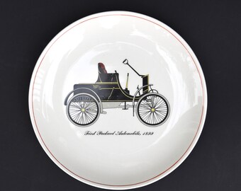 Crown Potteries First Packard Automobile, 1899 | Antique Vintage Car | 1960s