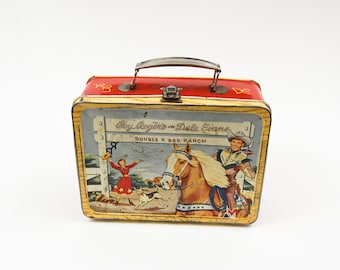 1950s Roy Rogers and Dale Evans Metal Lunchbox - Etsy