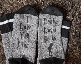 Dobby Loves Socks Etsy
