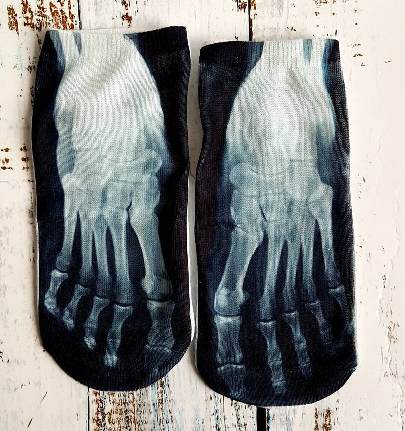 in beroep gaan Scheiden Vies X-Ray skelet voeten sokken Skeleton sokken xray | Etsy