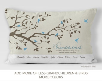 Smooth Linen Family Tree Genealogy Gift Know Your Roots Cushion Cover