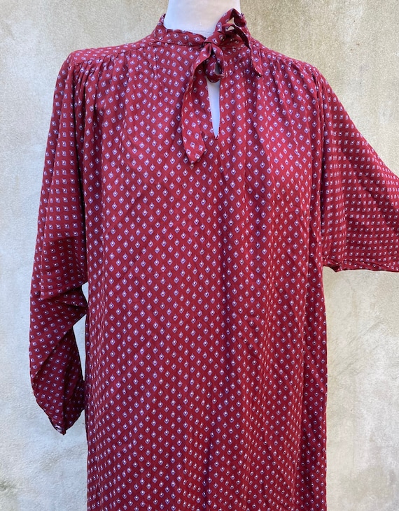 Pret a Porter seventies print smock dress size 10