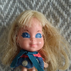 Vintage LIDDLE KIDDLE Lucky Locket Lorelai Sailor Doll Mattel Plastic Blonde - doll only c. 1967 Mattel