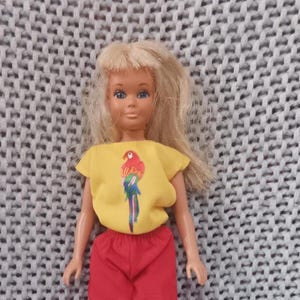 Vintage 1967 Malibu Skipper Doll: Superstar Era Fashion Collectibles Outfit