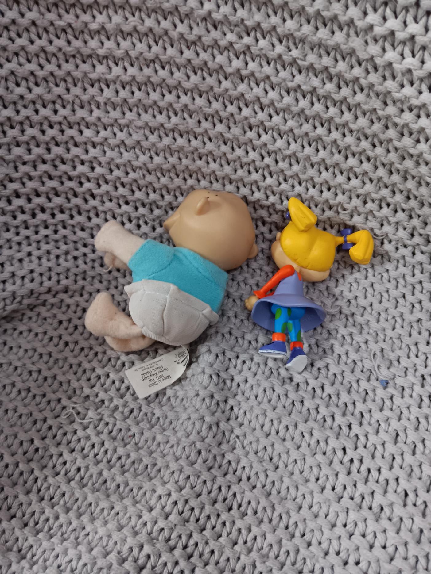 Vintage‎ 1998 Rugrats Tommy Pickles Blue Plush Mini Backpack Rare Cosplay Y2K Rugrats Tommy Pickles 9” Doll Vintage 1998 | Mercari main image 4