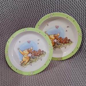Vintage Winnie the Pooh Teller: Klassisch Pooh, Piglet & Tigger - Die ersten Jahre