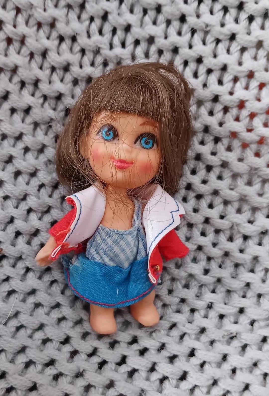 Vintage Babe Biddle Liddle Kiddle N Her Original Outfit C. 1965