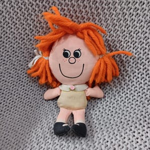 Vintage Talk-A-Littles &quot;Sassie&quot; Talking Pull String Rag Doll c. 1970 Mattel - Still TALKS