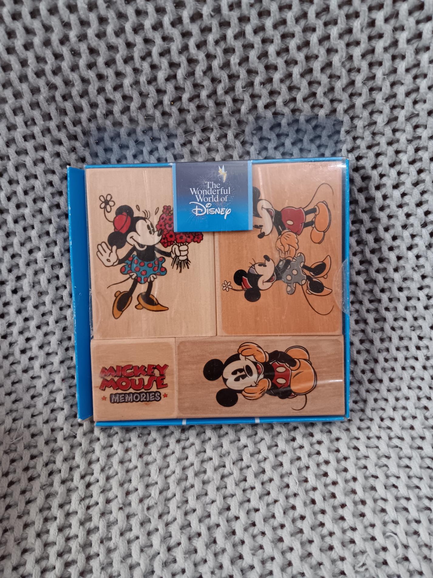 MIP ディズニー ミッキーマウス メモリーズ 木製マウントスタンプ