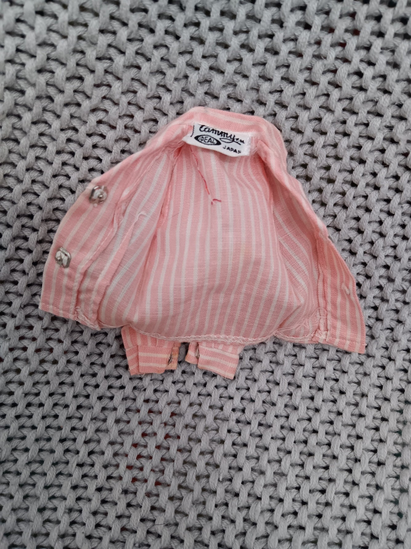 Chemisier à rayures en coton - Fripe Vintage Lovelythings
