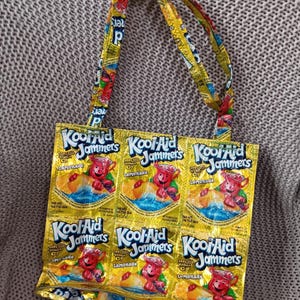 Vintage Recycled Kool-Aid Kool Jammers drink pack Tote Bag