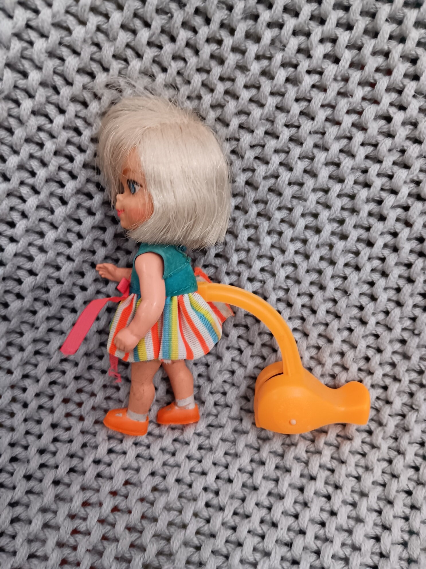 Rare Vintage Liddle Kiddle Set - Walking Lickety Splididdle Rare Vintage Liddle Kiddle Set - Walking Lickety Splididdle