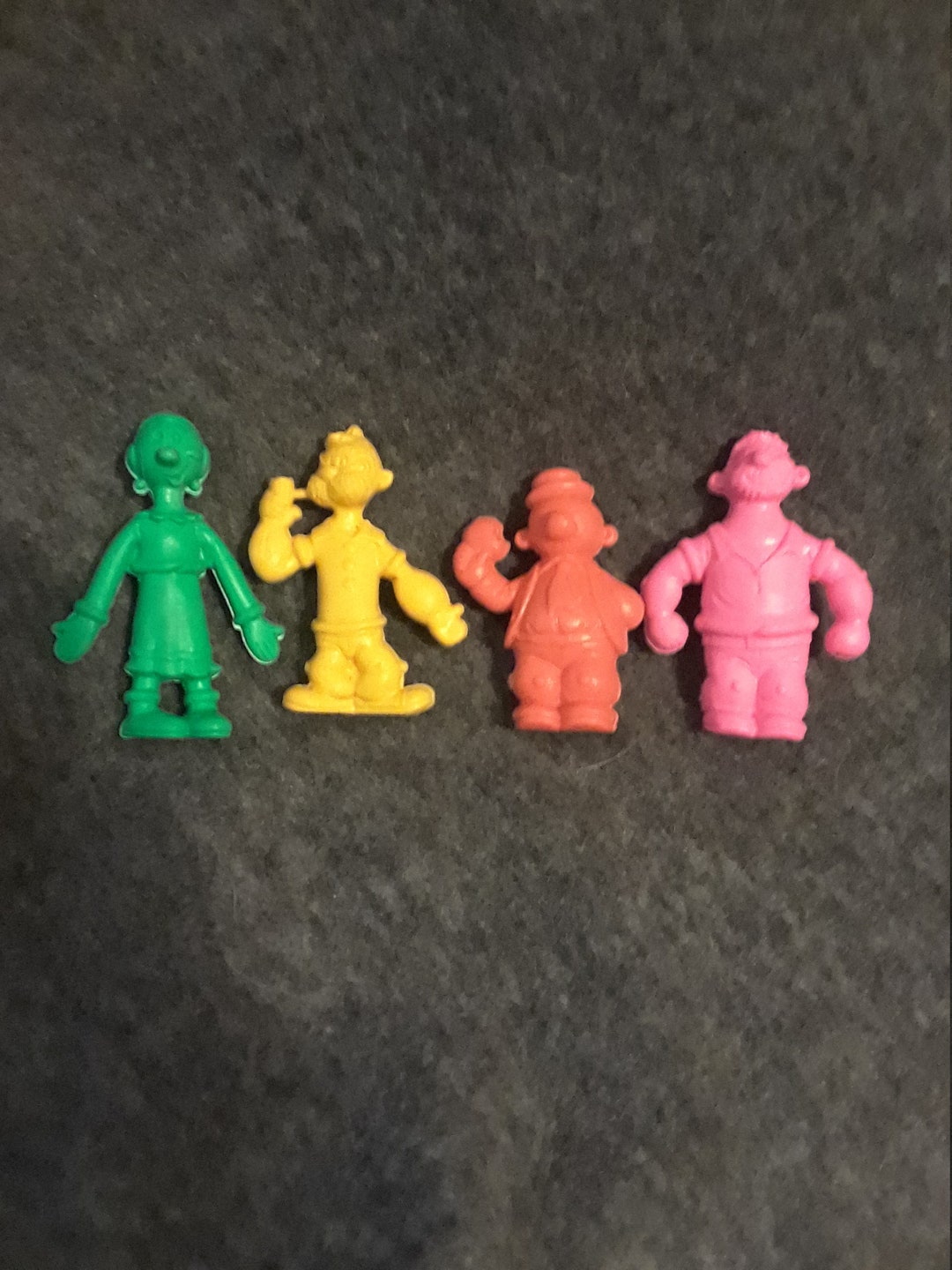 Set of 4 Plastic Popeye Characters by Diener 1980 Including Etsy