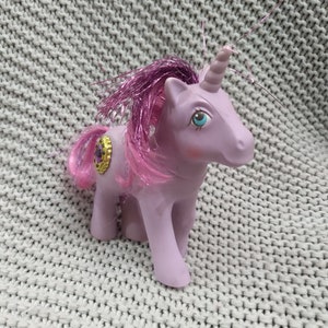 Vintage MLP Gen 1 jaar 6 prinses pony&#39;s - prinses Misty de paarse eenhoorn