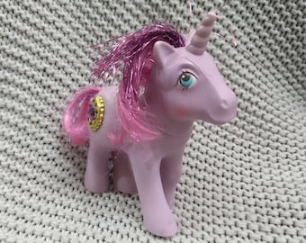 Vintage MLP Gen 1 Year 6 Princess Ponies - Princess Misty the Purple Unicorn