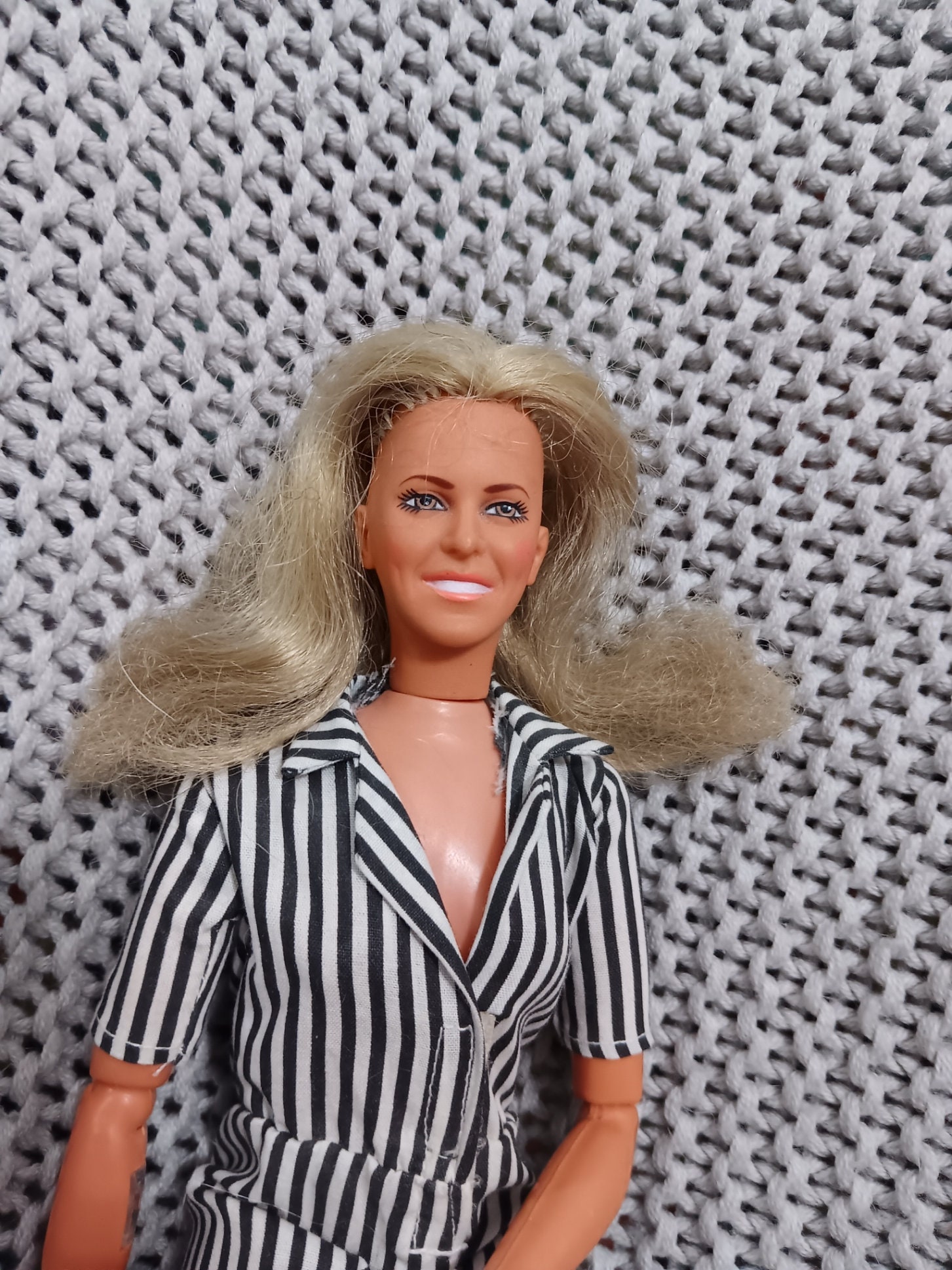 Vintage Bionic Woman, Jaime Sommers, in Casual Summer Outfit, C. 1974 Kenner  
