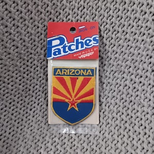 NRFP Vintage Arizona State Flag Emblem Travel Souvenir by Voyager