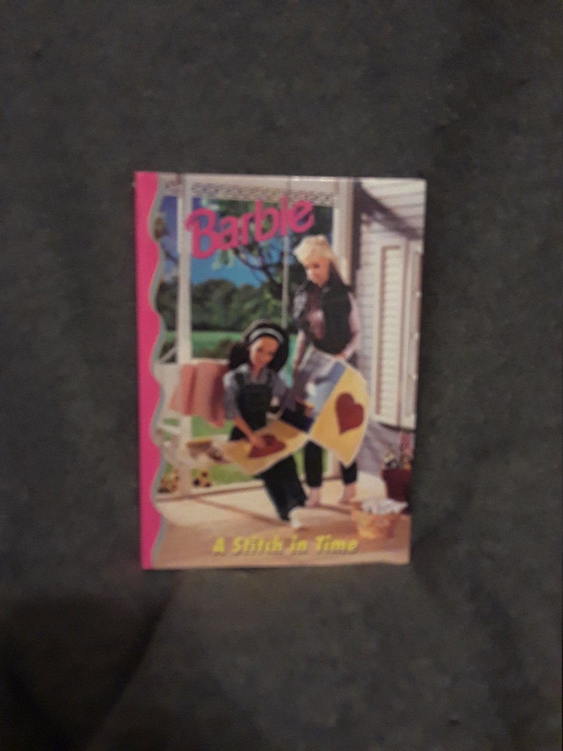 VGC hardcover children's book Barbie A Stitch in Time c | Etsy