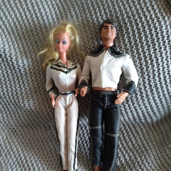 Barbie and Ken in the '80's.  Barbie and ken costume, Barbie and ken,  Barbie clothes