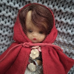 Vintage Nancy Ann Storybook Doll - Little Red Riding Hood