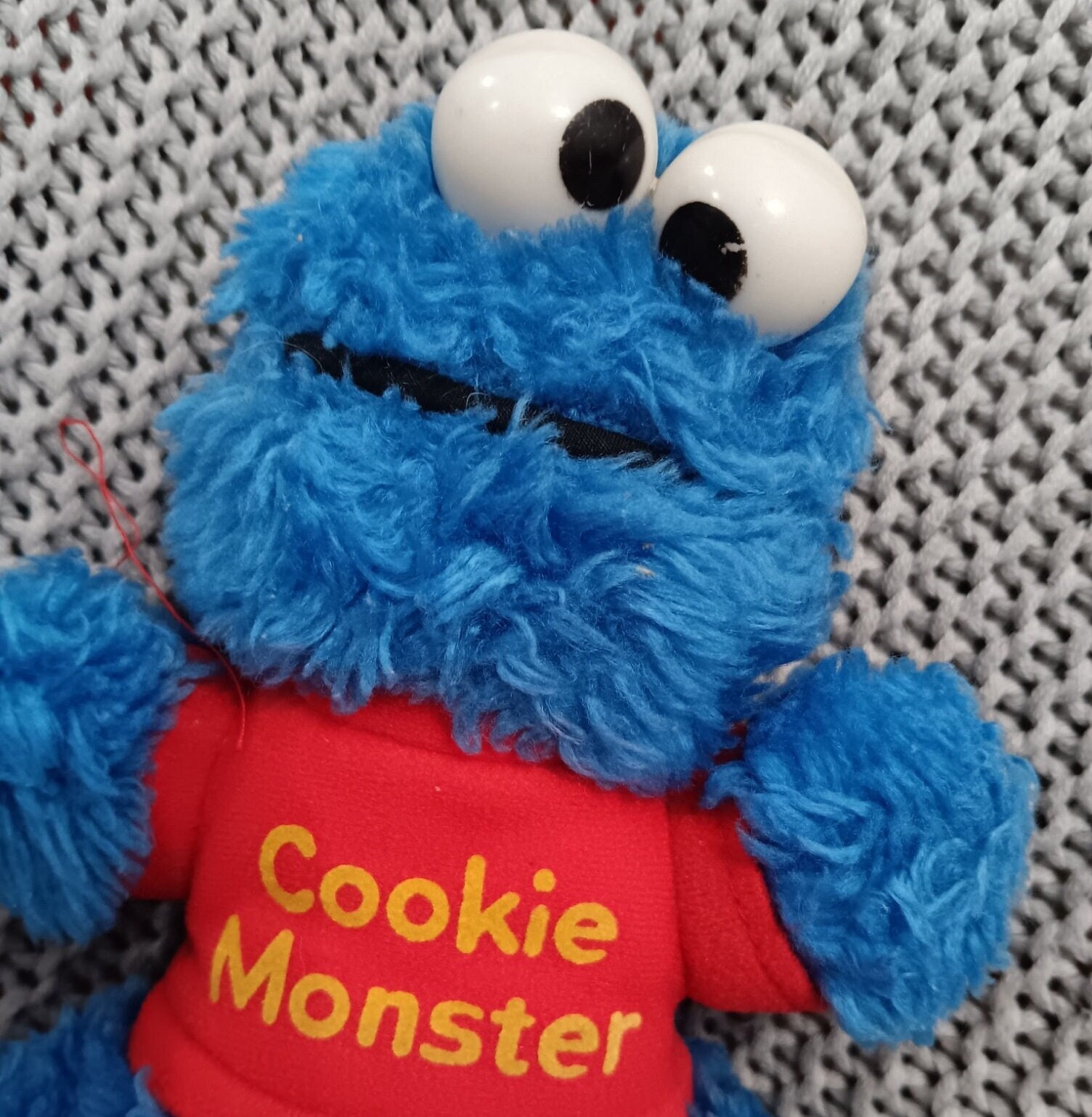 Vintage 1981 Knickerbocker Cookie Monster Plush: Sesame Street