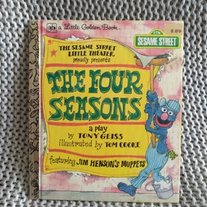 Little Golden Book: Sesame Street - The Four Seasons (1981)